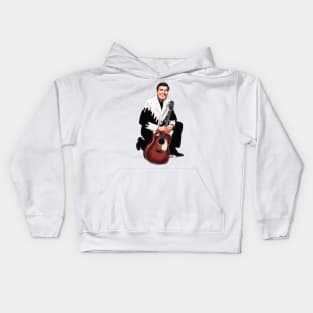 Billy Walker - An illustration by Paul Cemmick Kids Hoodie